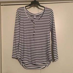Old Navy Long Sleeved Stripes Shirt